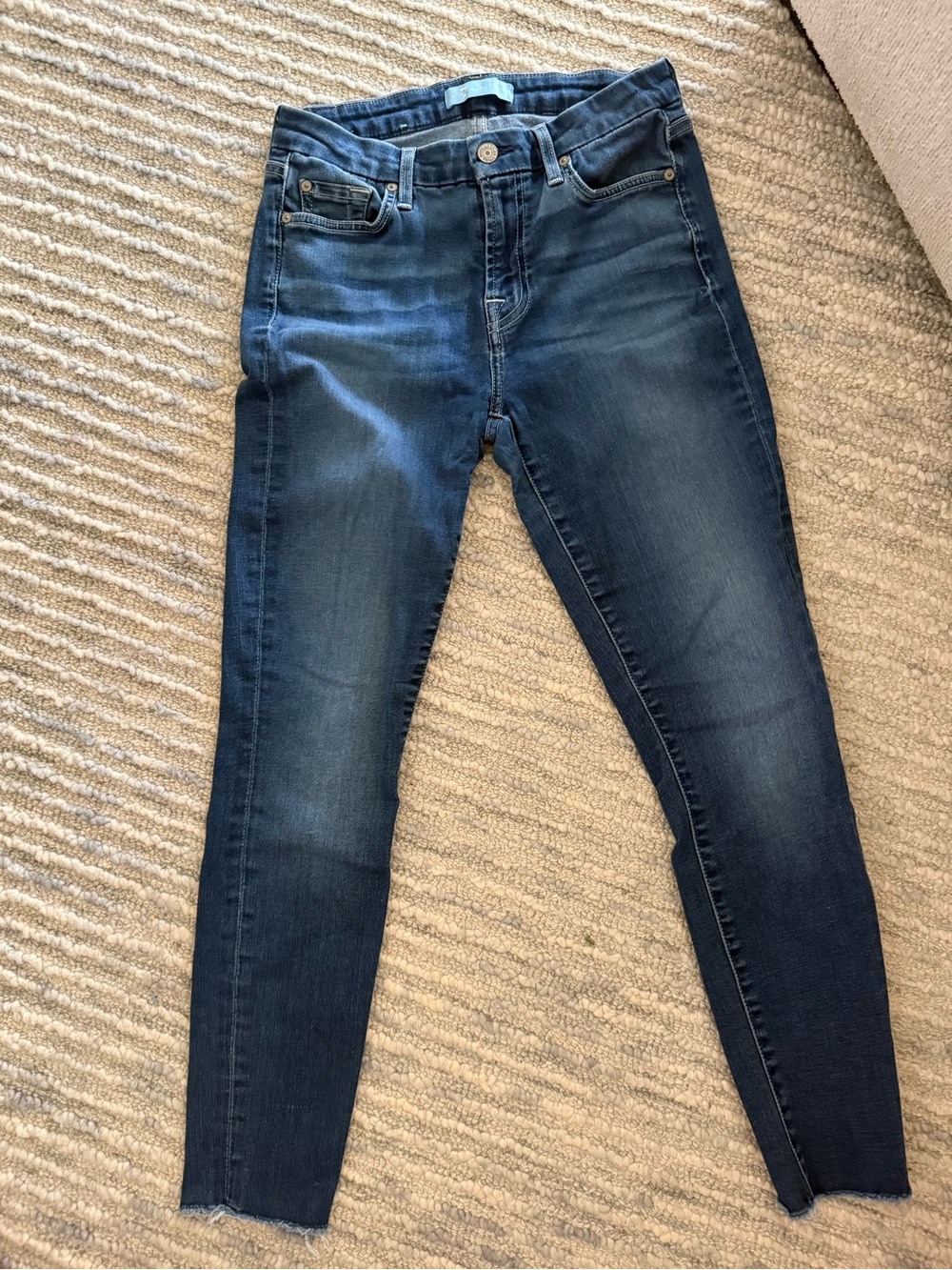 7 for all mankind the ankle skinny